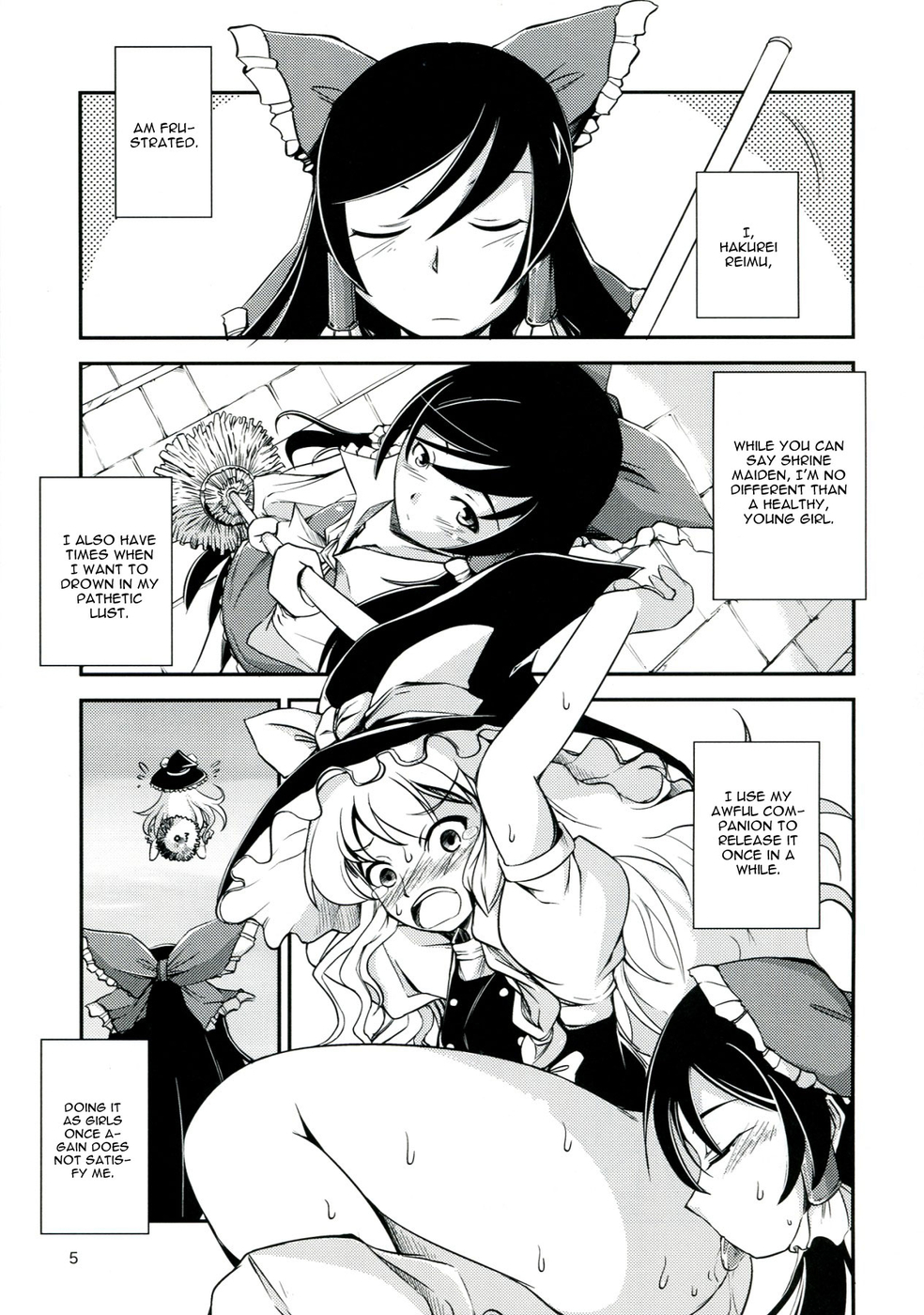 Hentai Manga Comic-Kuro Miko no hen - Sono Ichi-Read-5